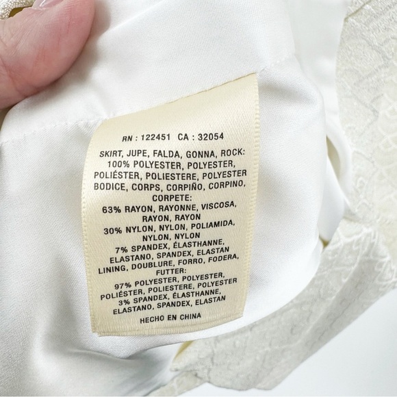 ✅ Anthropologie Chanterie Ponte Sheath by Maeve SIZE 0 PETITE IN CREAM - Picture 6 of 8